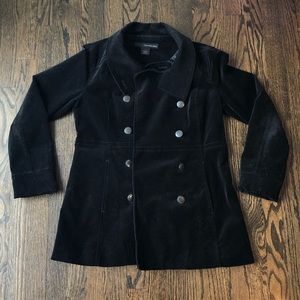 Calvin Klein Double Breasted Velvet Jacket